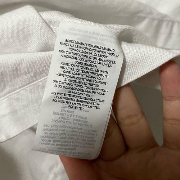 MUJI - 100% Cotton Long sleeve Blouse - Small - Picture 2 of 3